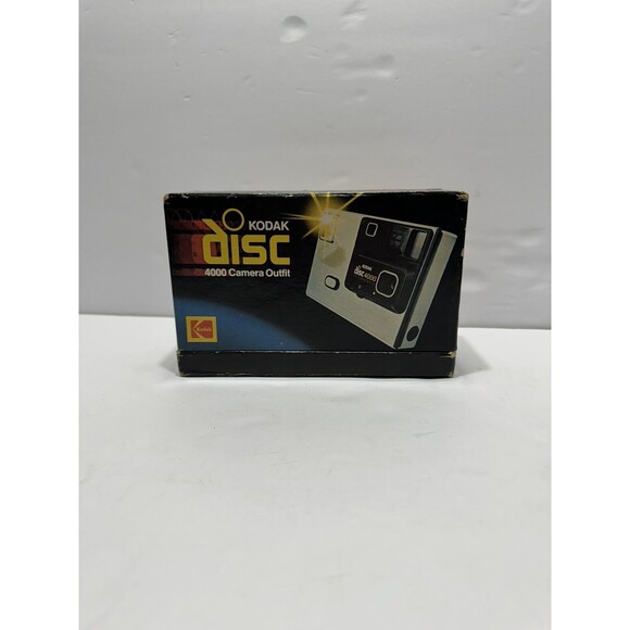 Vintage Kodak Disc 4000 Camera Outfit w/ box & Manual Untested - Picture 6 of 11